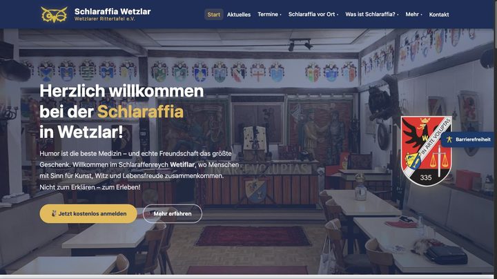 Startseite der Uhunetz-Seite Wetzlar